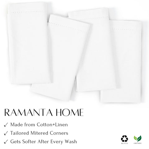 Ramanta Home: color blanco neutro que combina con cualquier vajilla.