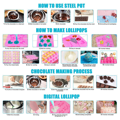 Ranchitel molde con letras para mensajes en cake pops