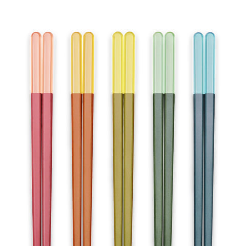 Palillos Random Mood en colores fríos tipo hielo brumoso, elegantes y duraderos para uso diario.