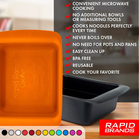 Rapid Ramen Cooker fácil de lavar tras cocinar ramen