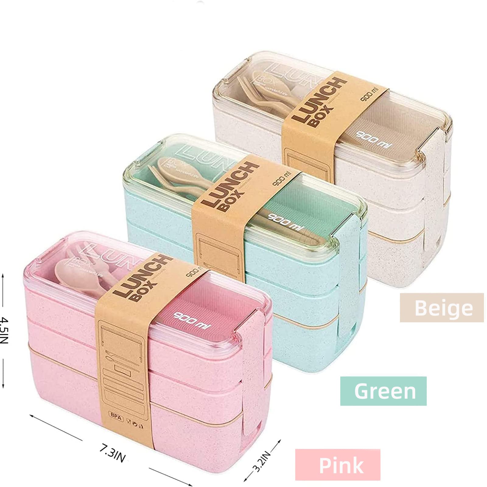 Rarapop Bento: diseño minimalista japonés para organizar la comida.