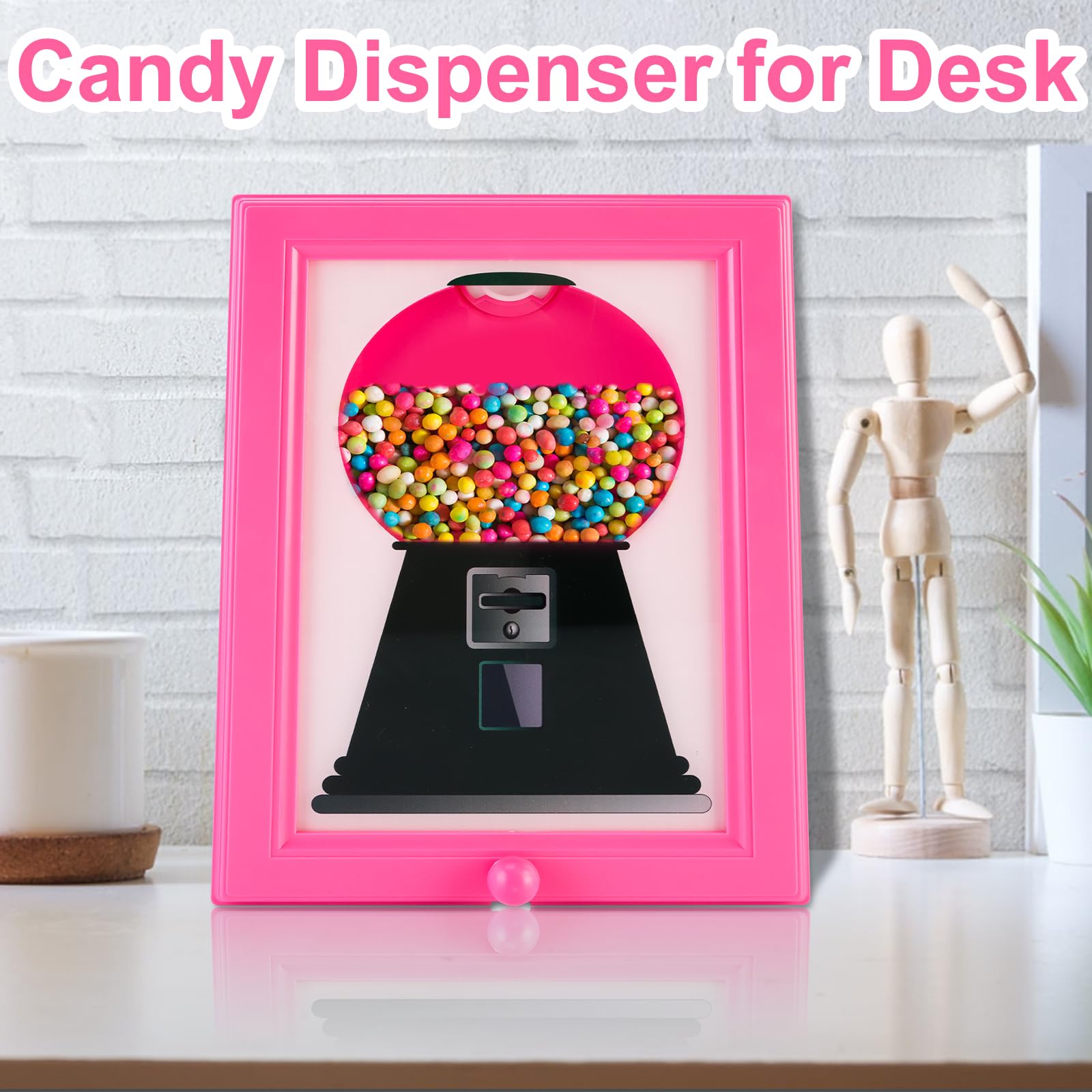 Rare Vintage The Handy Candy Frame, material ABS duradero, mantenimiento sencillo.