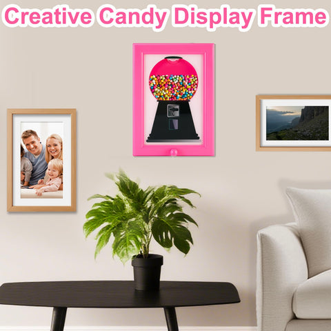 Rare Vintage The Handy Candy Frame, dispensador de caramelos compacto para escritorio.