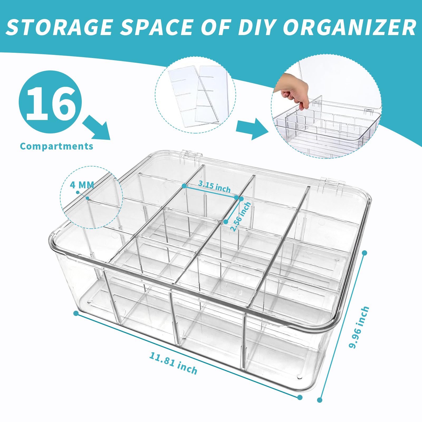 rasydyn uso multifuncional: organizador versatil para cocina y oficina.