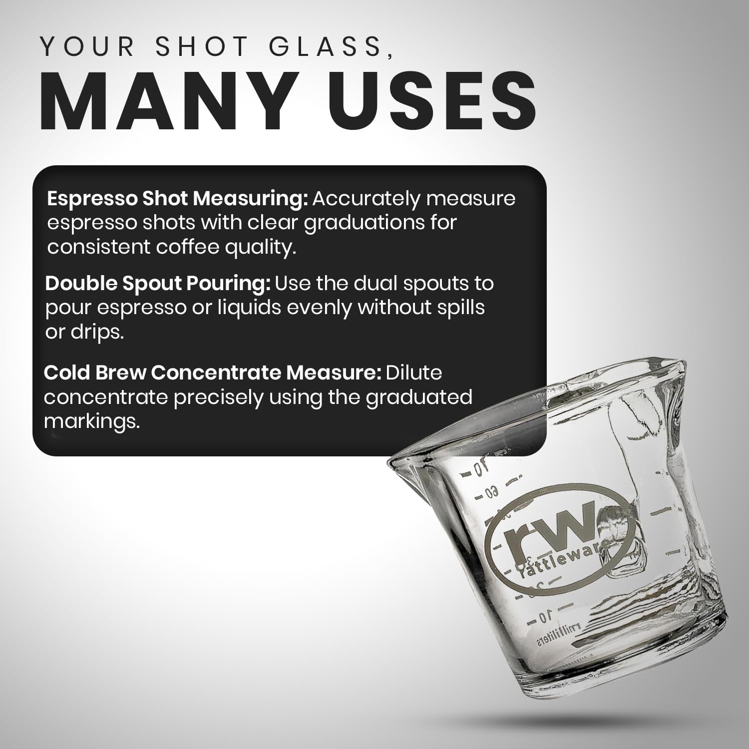 Verter espresso con control y consistencia en cada taza