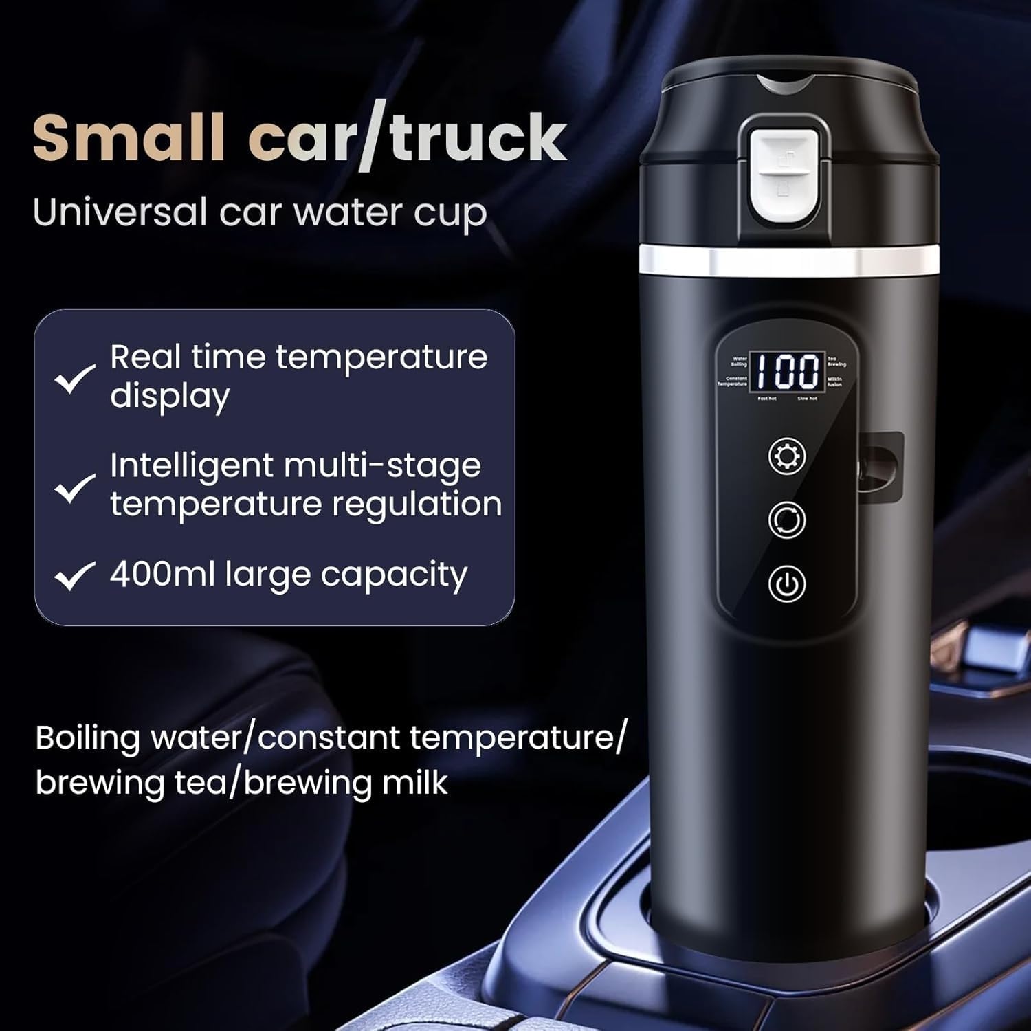 Tapa anti-derrame de la tetera Rauwseul para coche