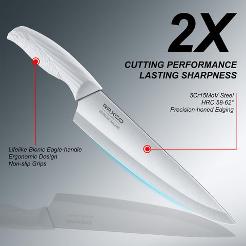 Cuchillo pelador RAXCO para pelar y preparar frutas y verduras con facilidad