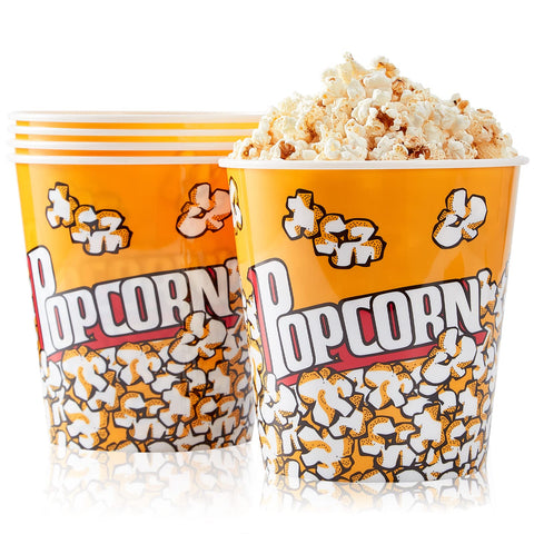 Raymea cubetas palomitas retro 95oz para porciones perfectas en casa.