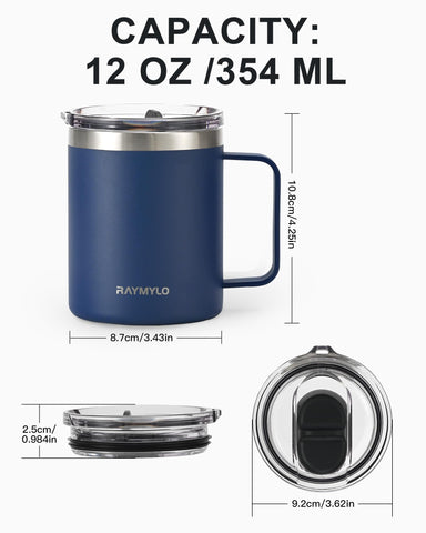 Uso diario en oficina o camping con la taza RAYMYLO.