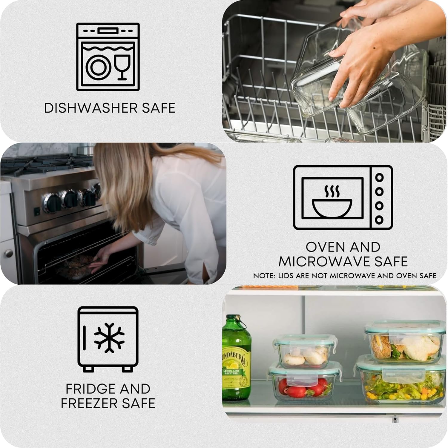 Razab diseño apilable para ahorro de espacio en cocina