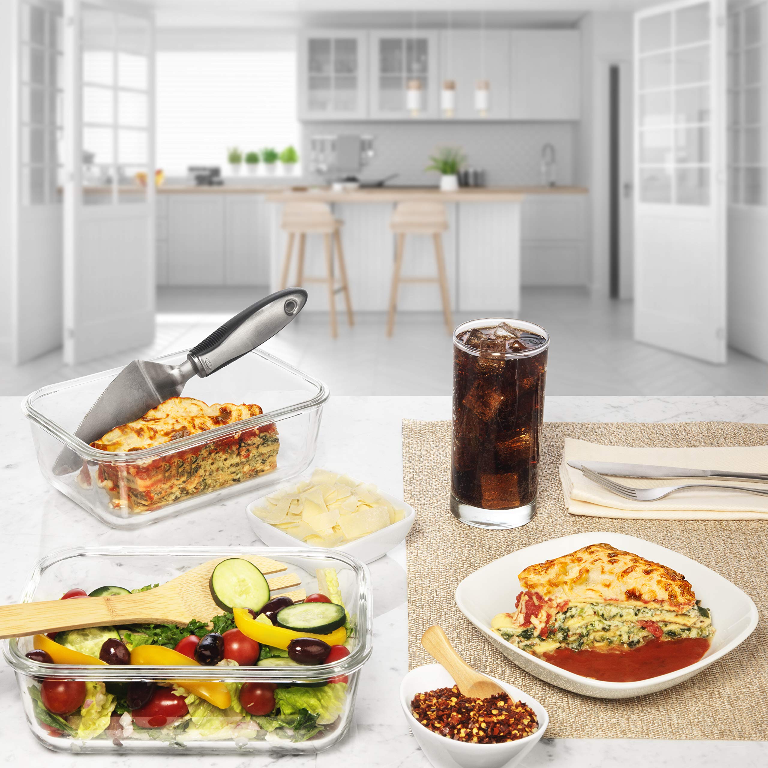 Pack Razab de cuatro piezas ideal para cocina familiar y organización.