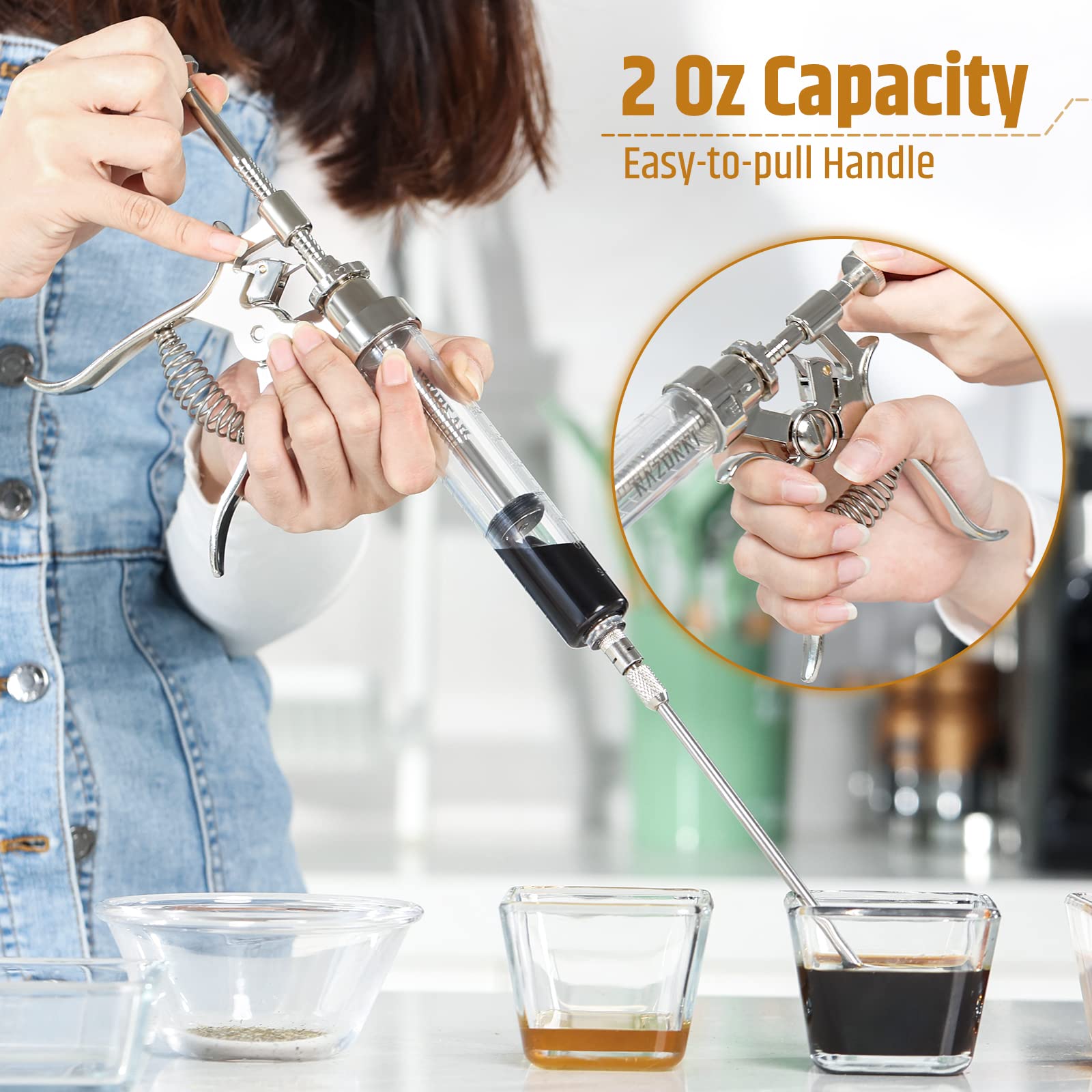 Razorri aguja de 6 pulgadas con 12 perforaciones para distribución uniforme