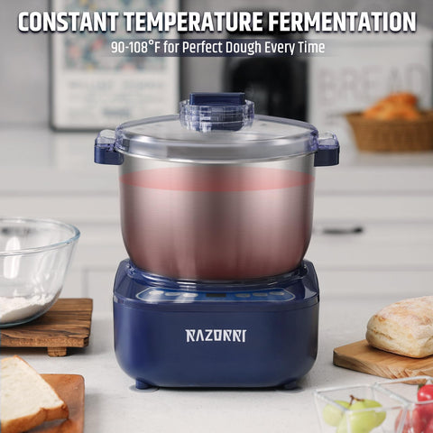Razorri fermentación con temperatura estable para levados consistentes.