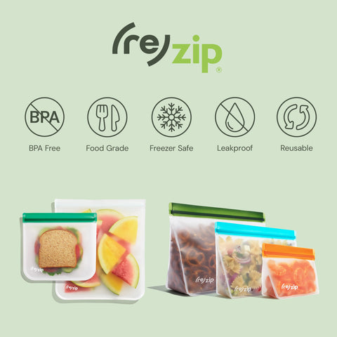 Las bolsas (re)zip son ecológicas y duraderas, ideales para reducir desechos
