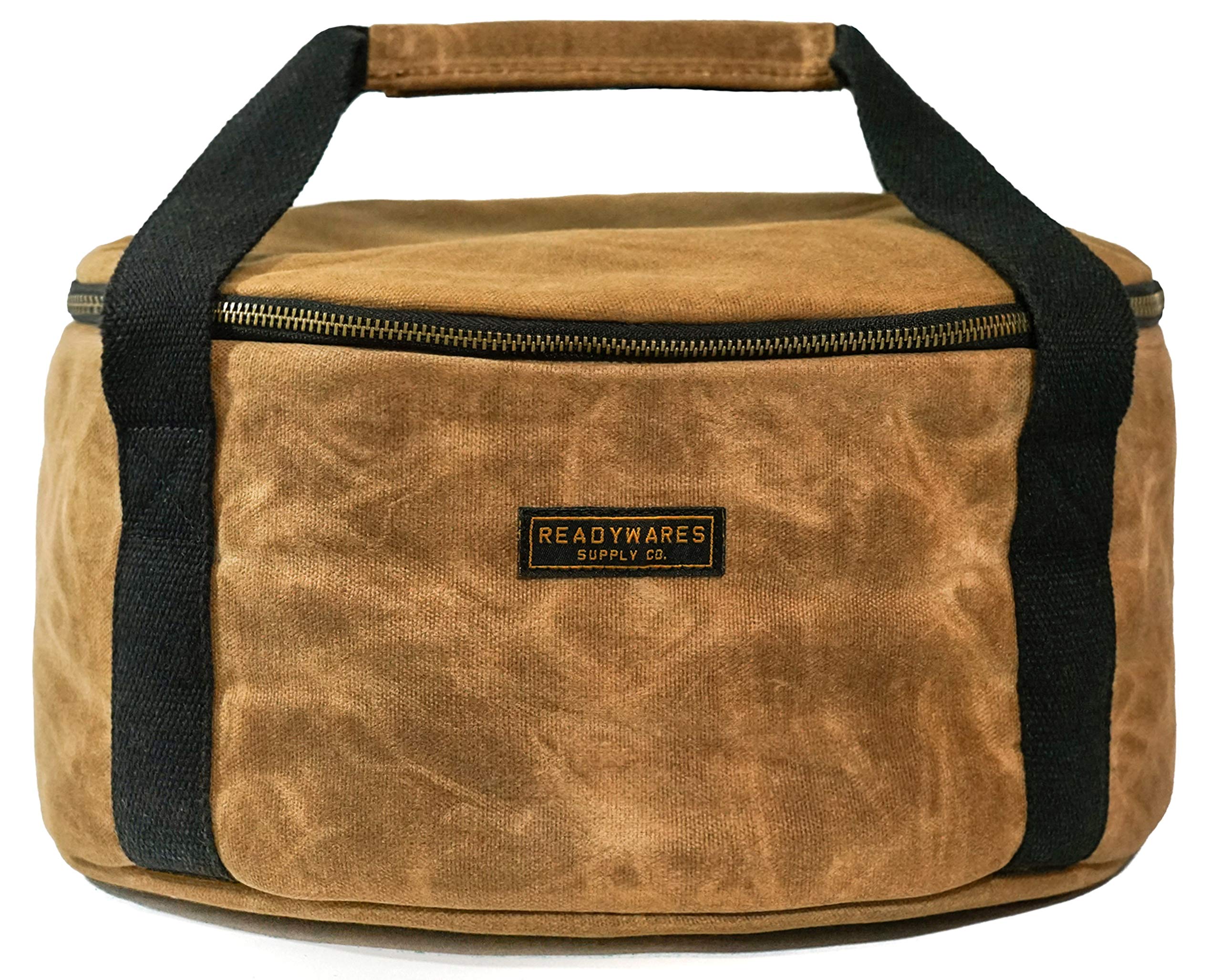 Funda Readywares para horno de hierro de 12 pulgadas, protección durante el transporte.