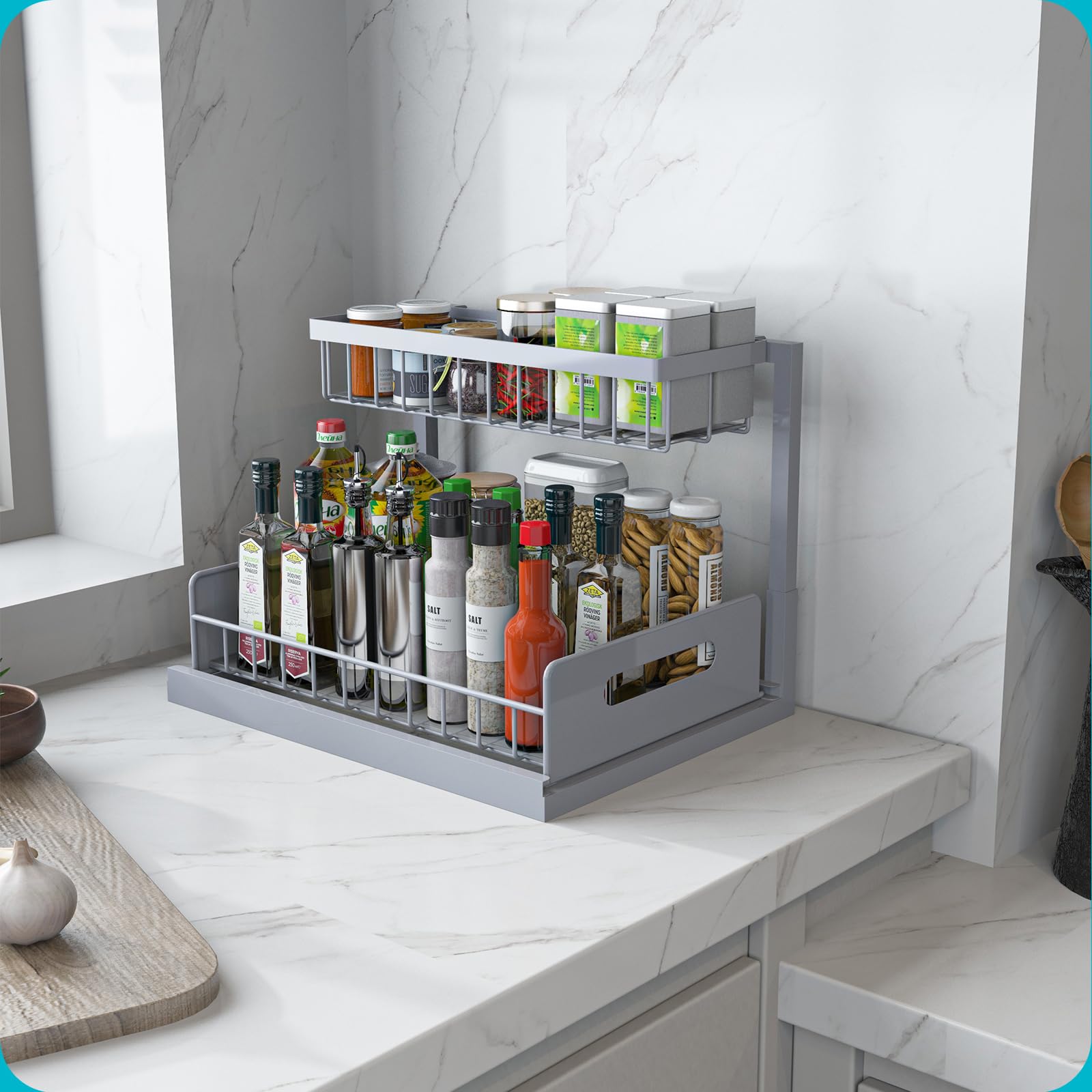 REALINN Diseño-en-forma-de-L optimiza espacio alrededor de tuberías.