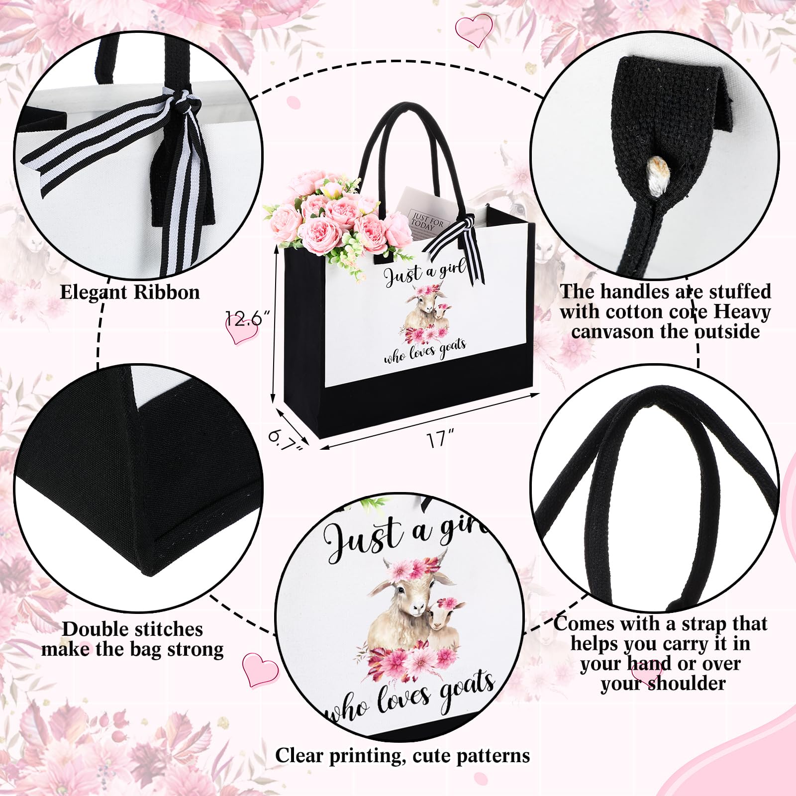 Conjunto regalo Reallnaive con temática de cabra, ideal para ocasiones