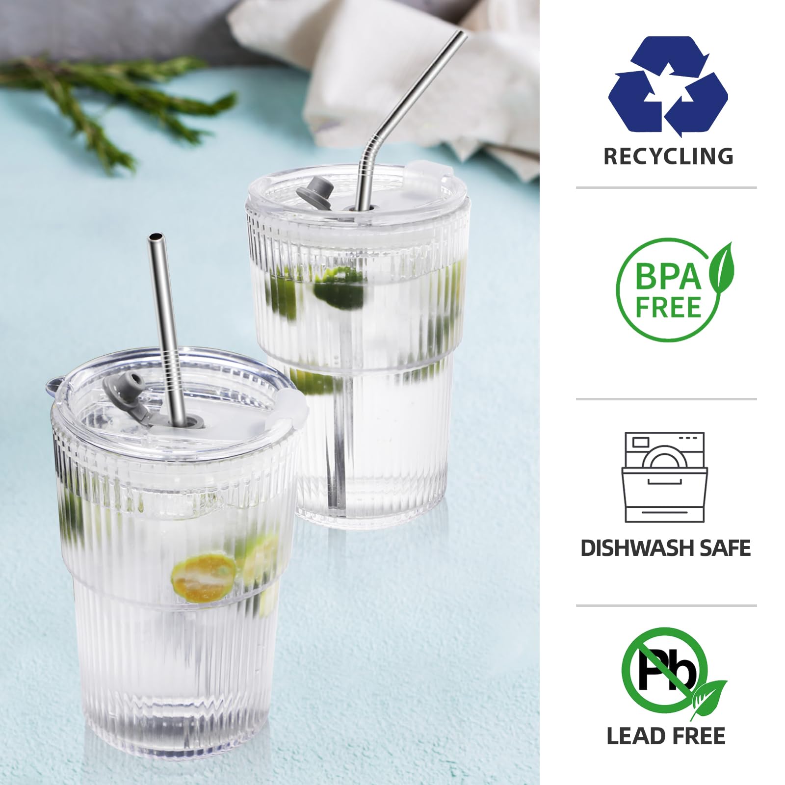 RÉΑLWÁY tapas plásticas incluidas, mejor control de bebidas y ahorro de vasos.