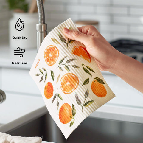 Toalla de cocina RECYCO con diseños únicos para estilo.