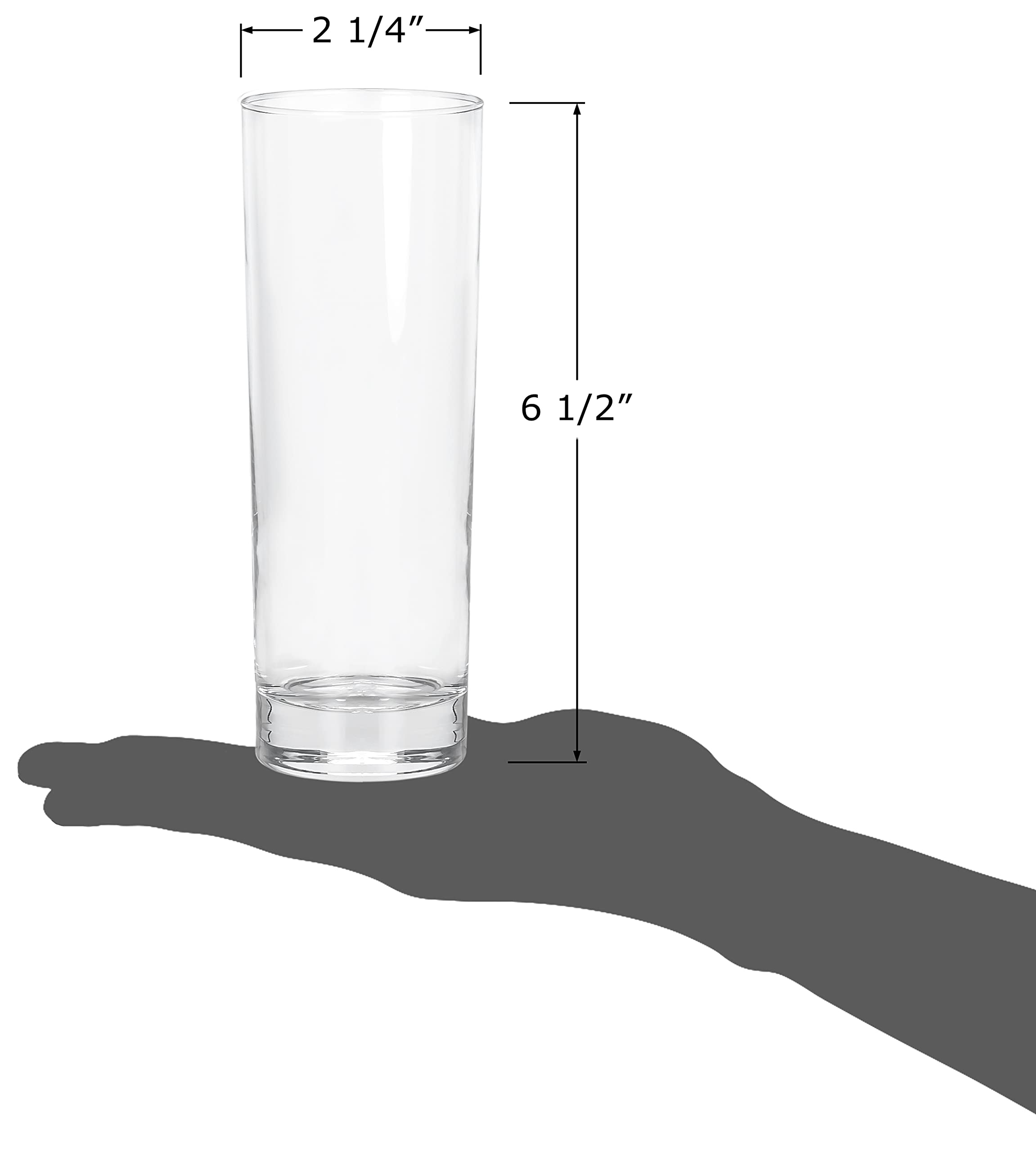 Vaso Red Co Collins Slim ideal para uso diario y entretenimiento familiar.