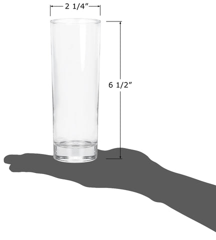 Vaso Red Co Collins Slim ideal para uso diario y entretenimiento familiar.