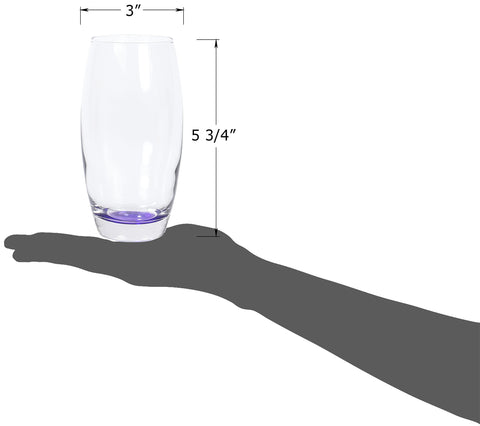 Vaso resistente Red Co. de 16 onzas, perfecto para bebidas mixtas.
