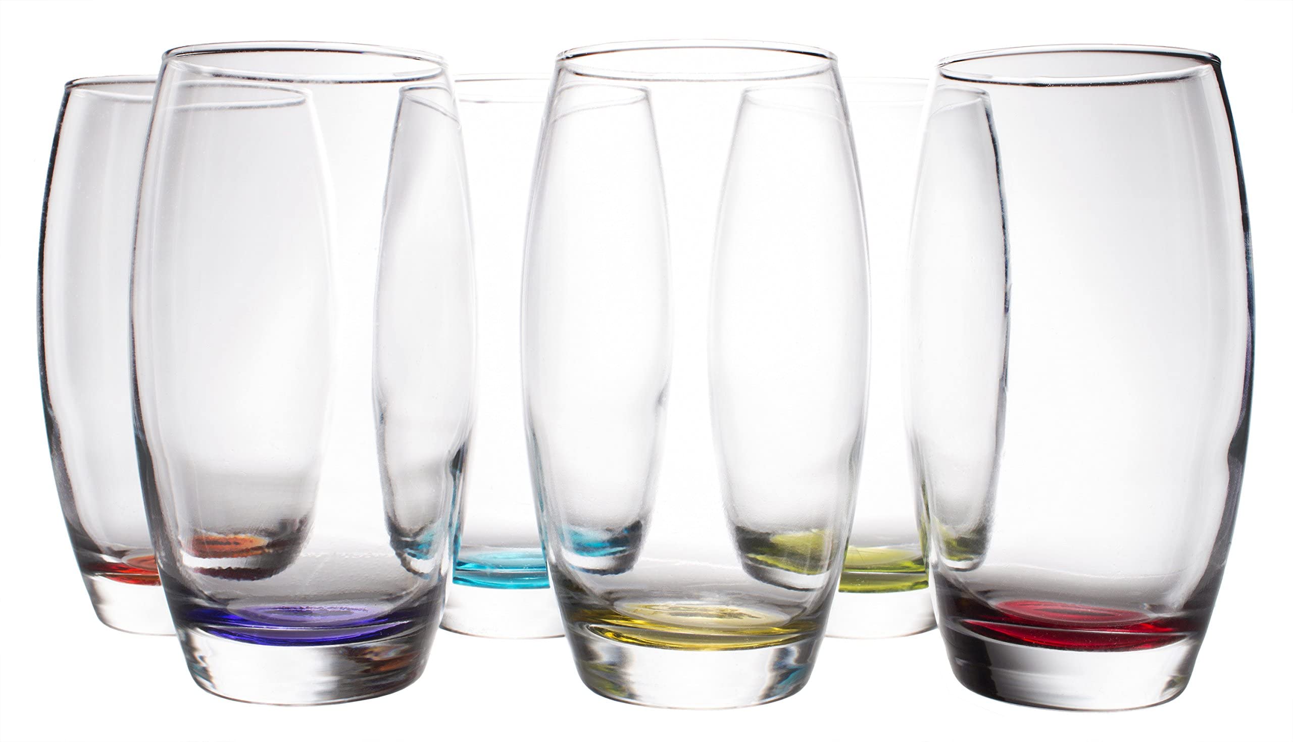 Vasos ideales para uso diario y fiestas, colores fáciles de distinguir.