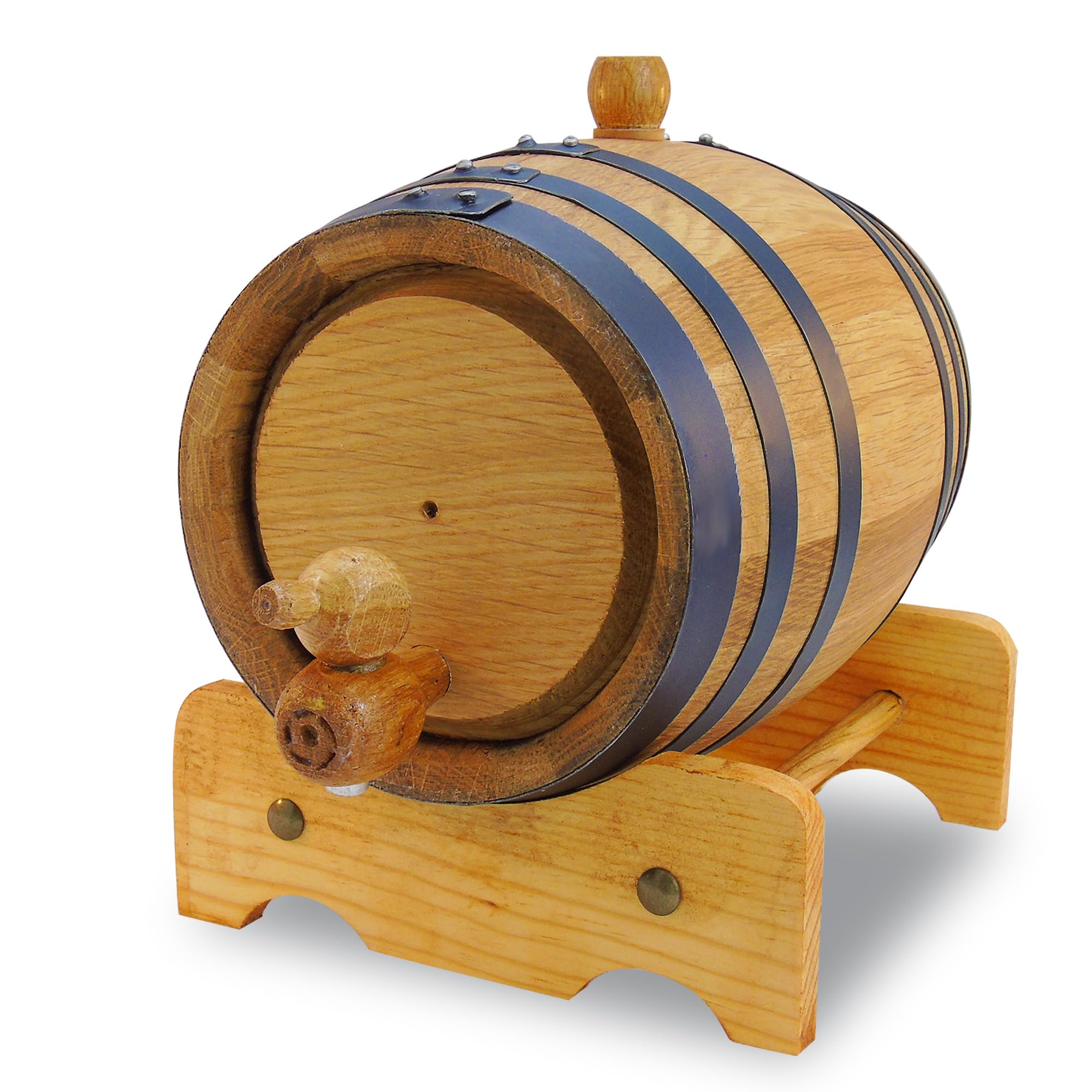 Red Head Barrels Barril de roble americano carbonizado para envejecimiento en casa.