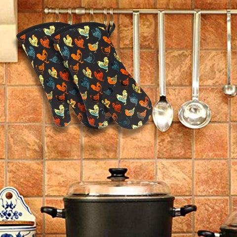 RED LMLDETA guantes cocina barbacoa frente: uso versátil en casa