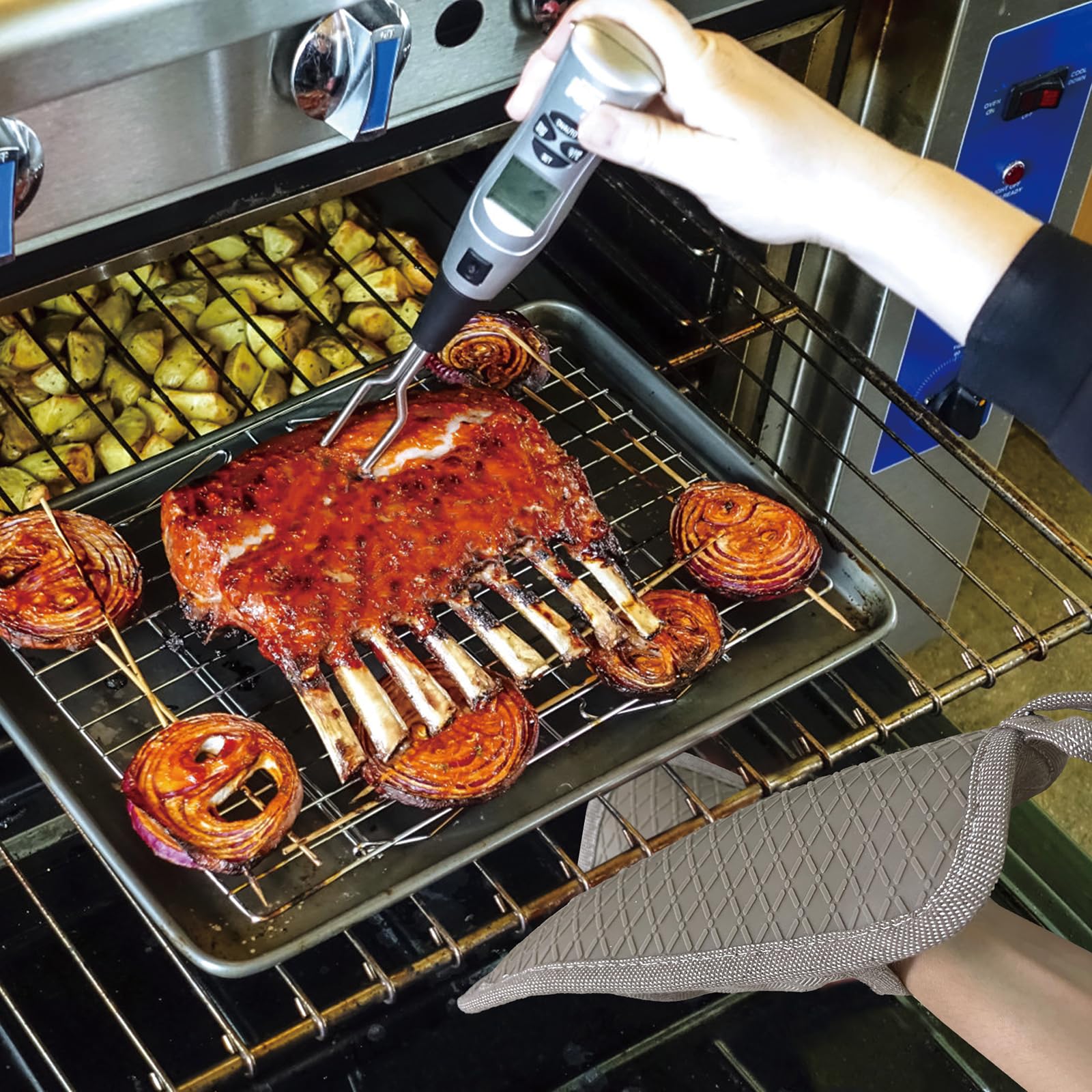 RED LMLDETA protección térmica hasta 500°F para cocinar con tranquilidad