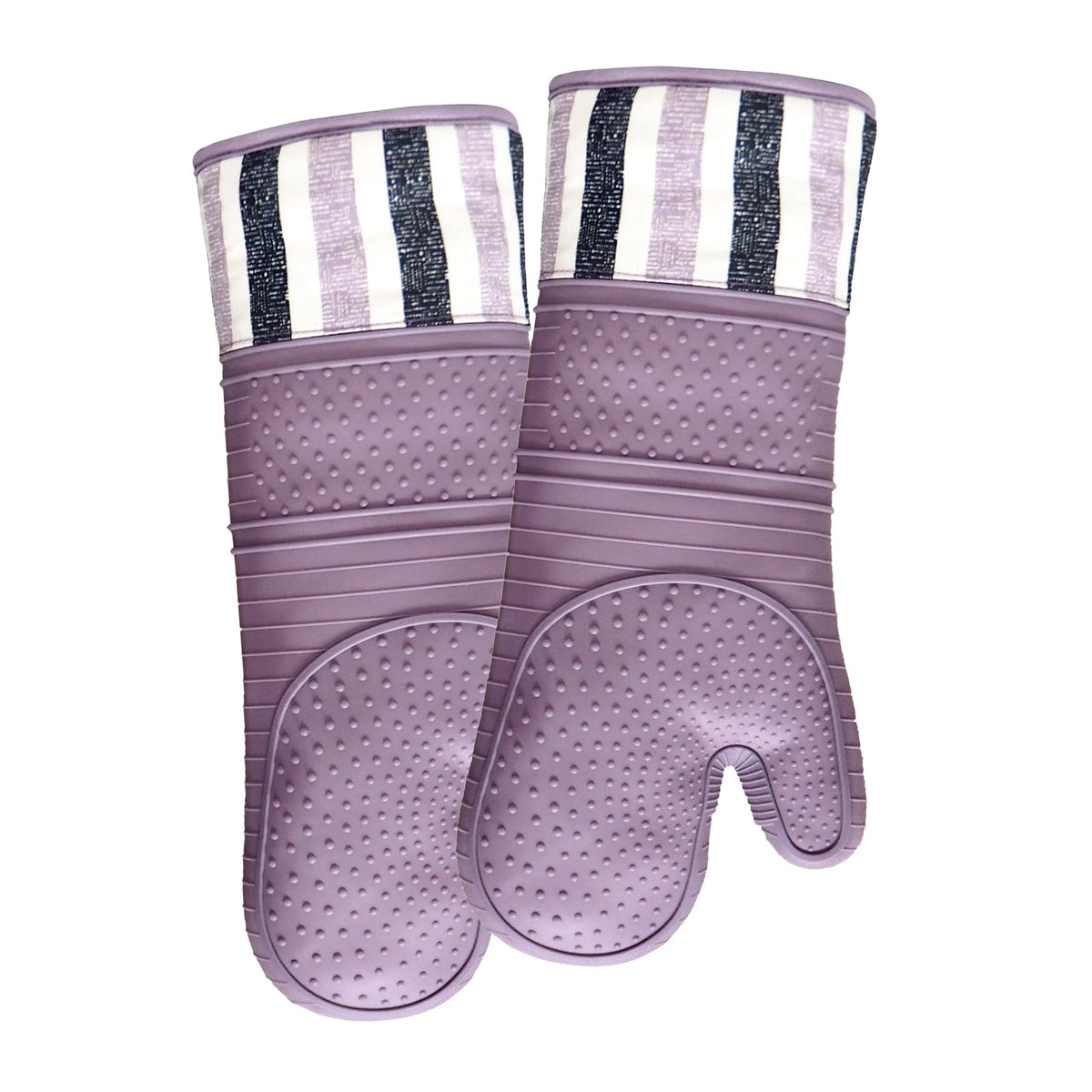 GuaNte RED LMLDETA para horno 550f morado con agarre seguro.
