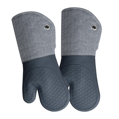 Guantes RED LMLDETA de silicona protegen hasta 500°F para la cocina