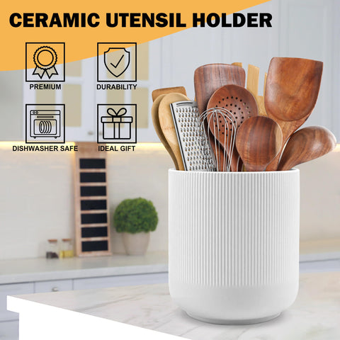 RedCall organizador cerámico resistente para utensilios de cocina