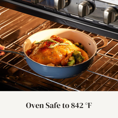 Redchef cazo ceramico 2-5qt para salsas y guisos rapidos