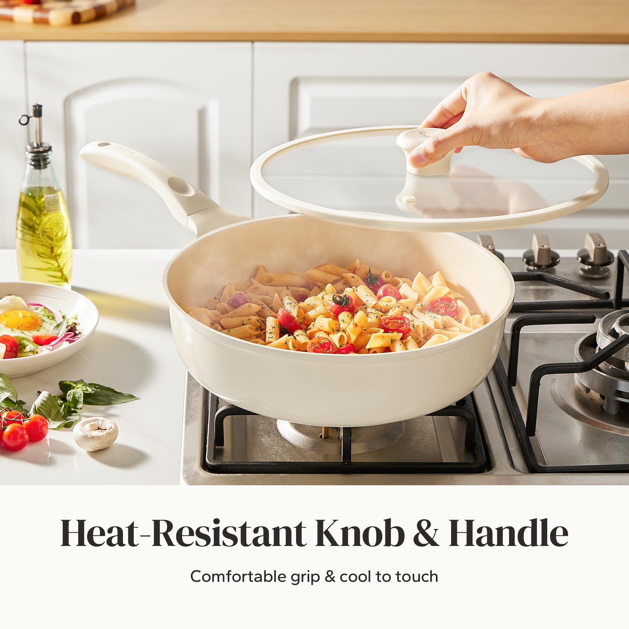 Mango ergonómico Redchef, agarre cómodo para voltear y servir