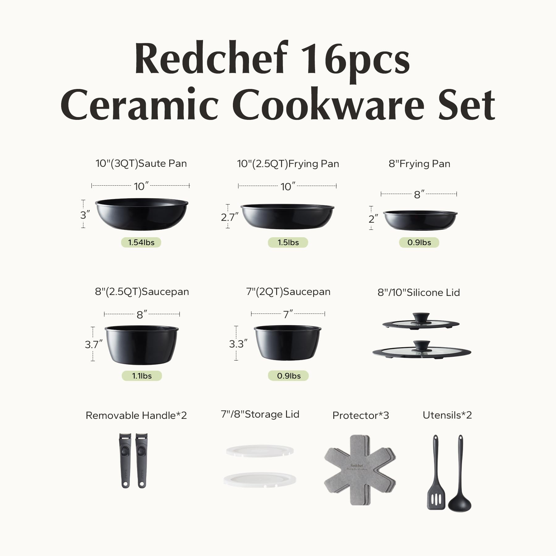 Manija desmontable Redchef para mayor versatilidad en RV y camping