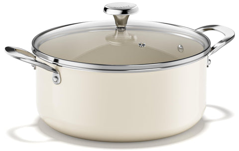Olla Redchef de caldo con tapa cerámica para hervir y servir sopas