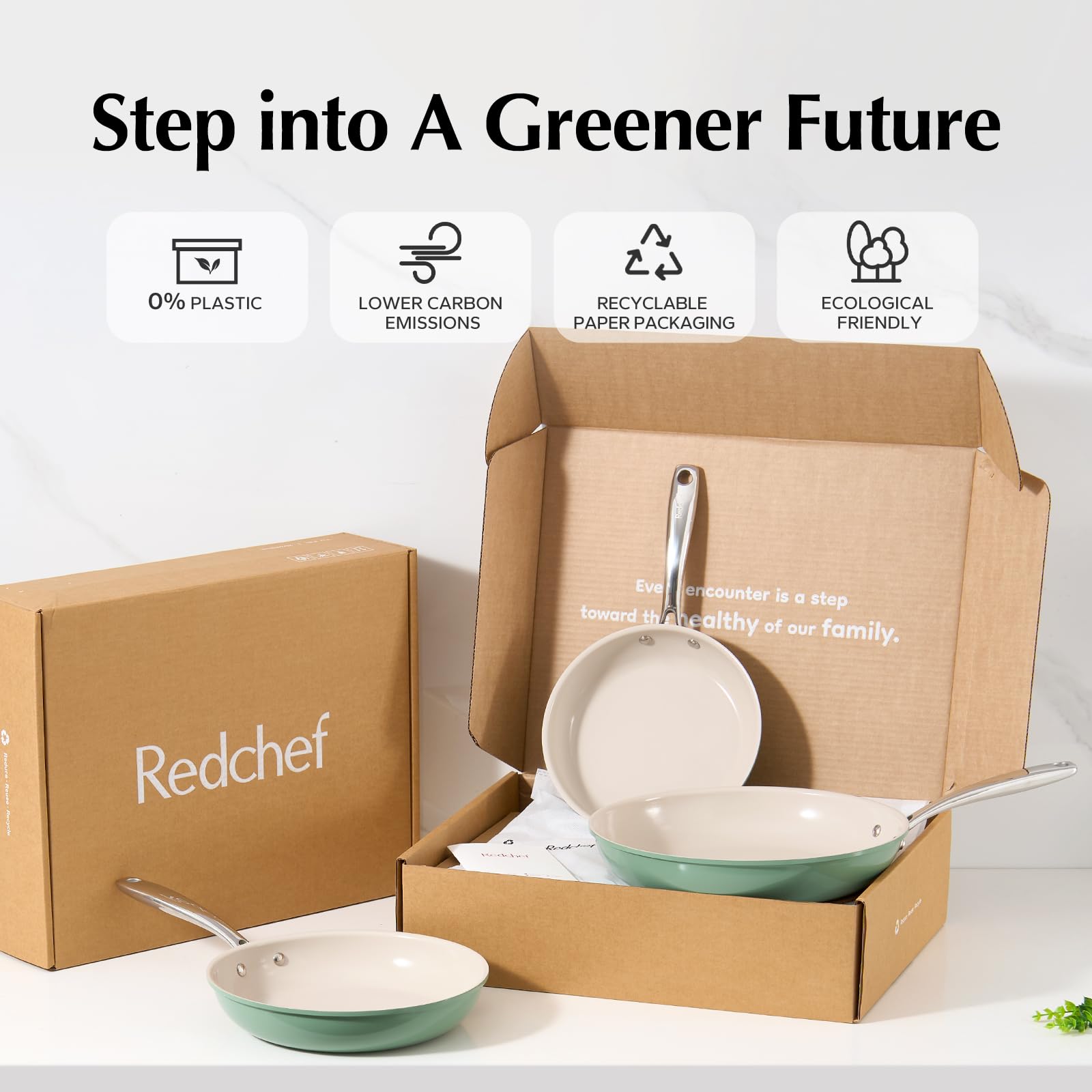 Sartén Redchef apta para horno para terminar platos