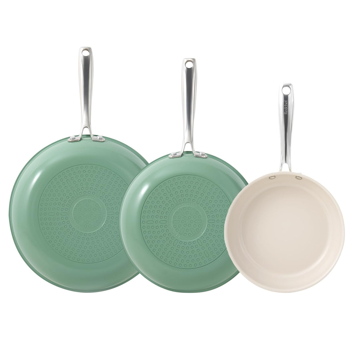 Sartén Redchef cerámica antiadherente de 8 pulgadas para cocinar con menos aceite