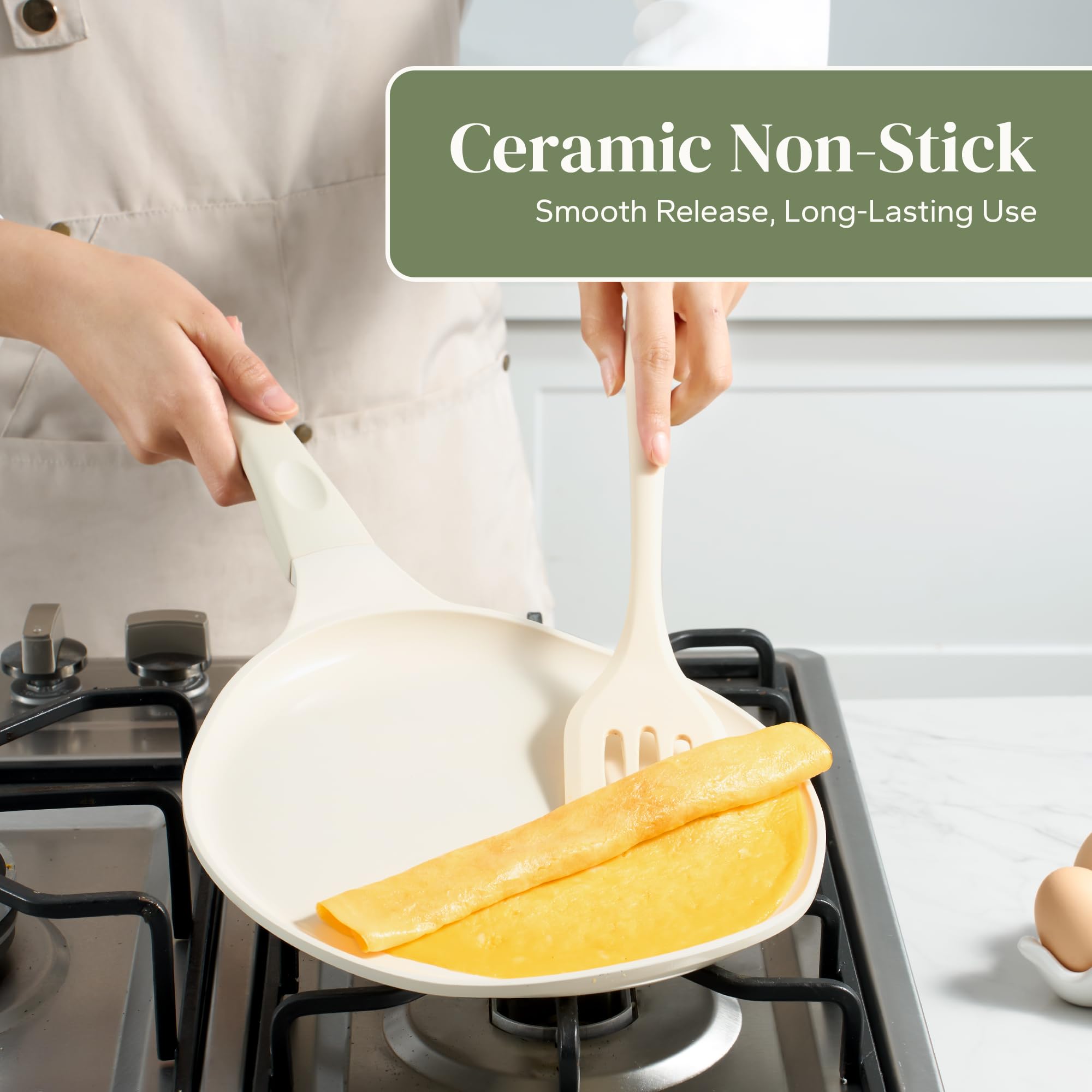 Sartén Redchef para dosa antiadherente, cocción uniforme para dosas crujientes.