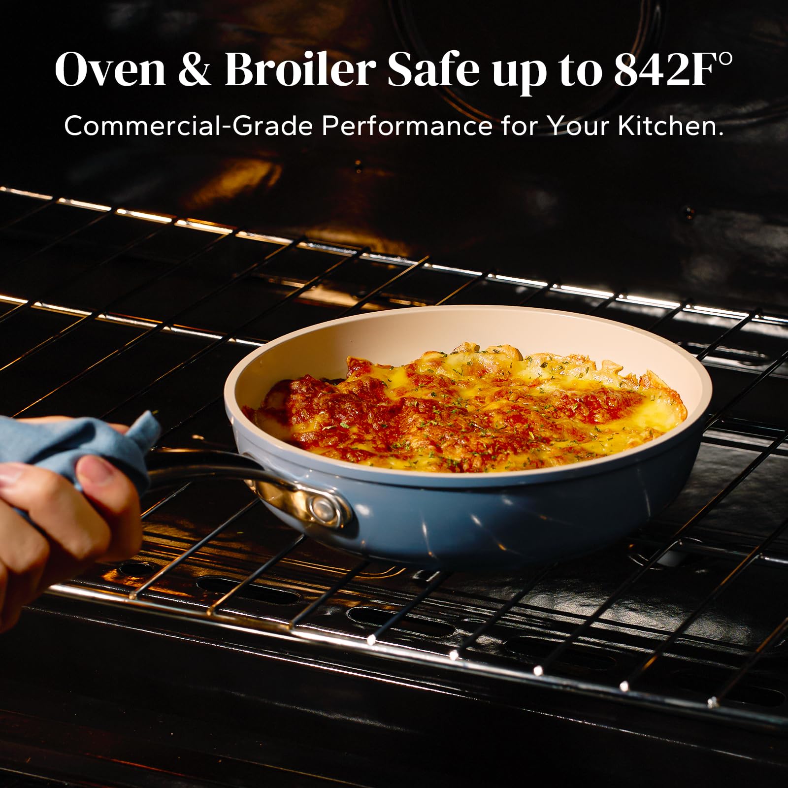 Sartén Redchef compatible con inducción para cocinar en cualquier cocina.