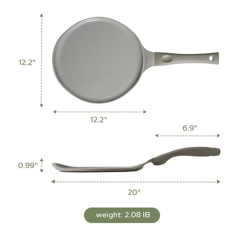 Diseño ergonómico de Redchef para mayor control durante la cocción