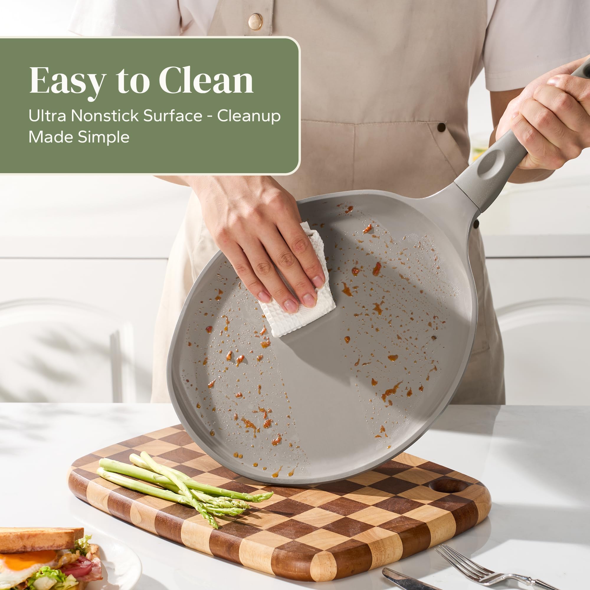 Redchef sarten para crepes compatible con inducción para uso versátil