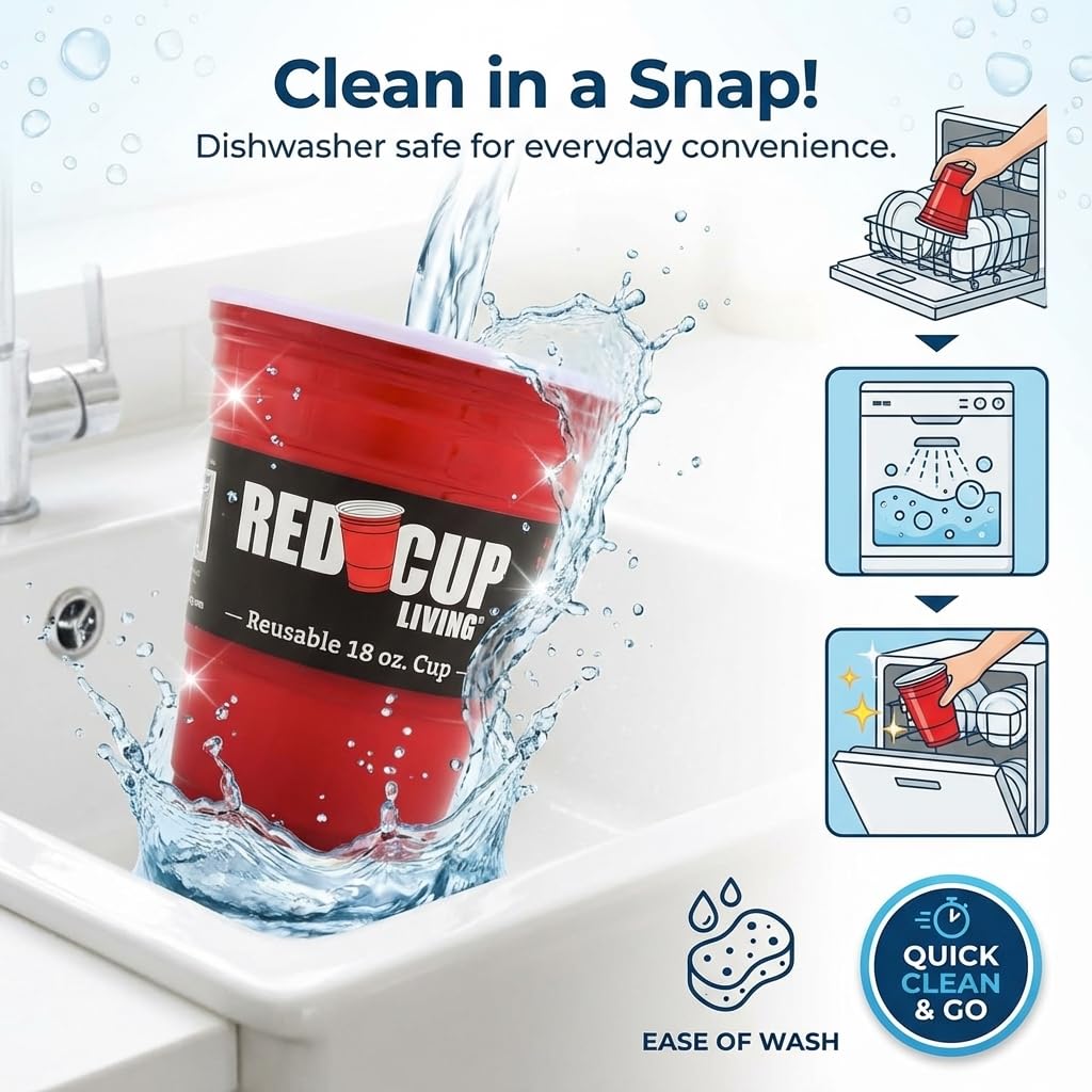 Red Cup Living perfecto para fiestas y eventos sociales.