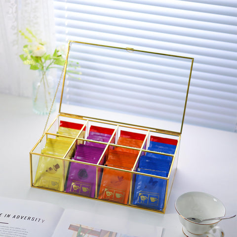 REDHUGO capacidad para 180 bolsitas de té, ideal para varios sabores