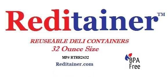 Reditainer Deli: aptos para microondas y lavavajillas para uso diario