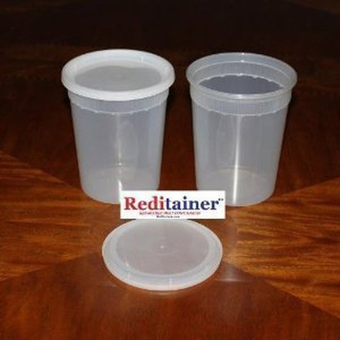 Reditainer Deli: contenedores para sopas de 32 onzas con tapa hermetica