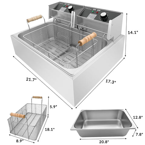 Controles de temperatura de Redlive para ajustar entre 60°C y 200°C.