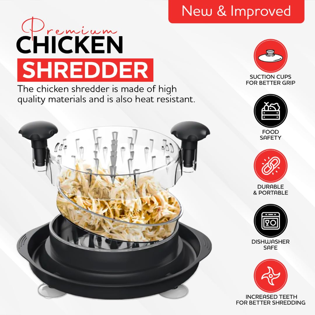 RedRoko Desmenuzador bandeja removible para servir fácilmente.
