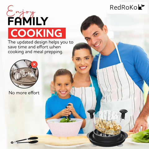 RedRoko Desmenuzador mango ergonómico para uso diario en cocina.